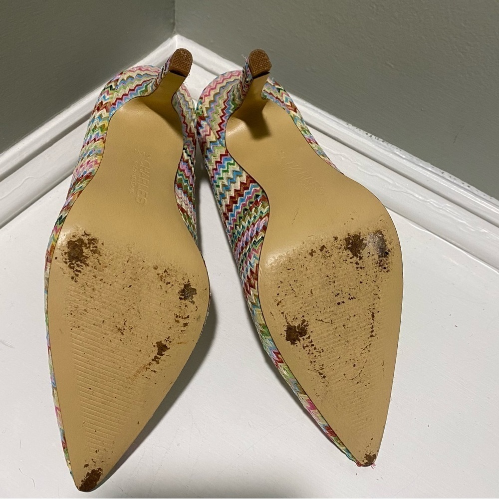 Charles David Women’s Multicolored Stripped High … - image 6